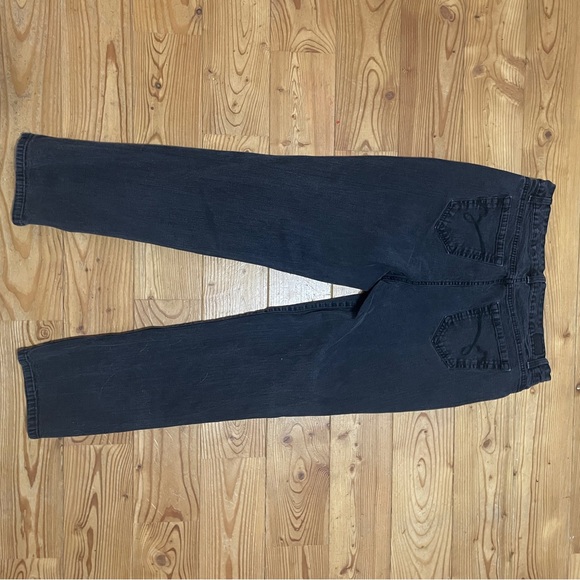 Mandie Women's Straight Leg Black Jeans - Picture 2 of 4